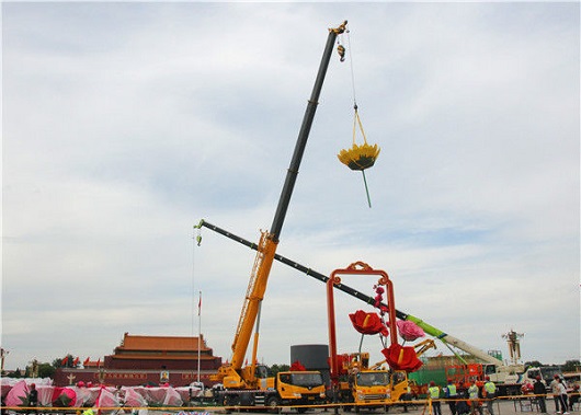 天安門(mén)廣場(chǎng)鋼結(jié)構(gòu)花籃